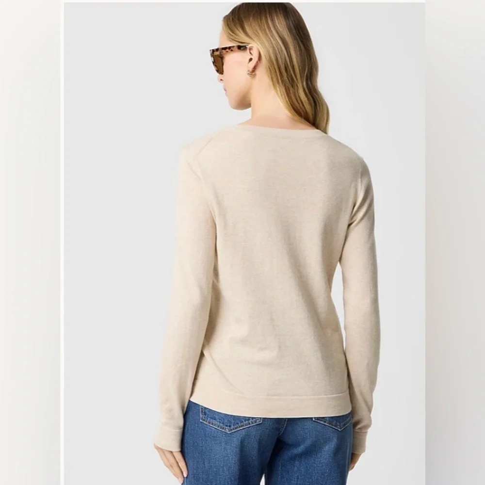 J. Crew Cotton Teddie sweater